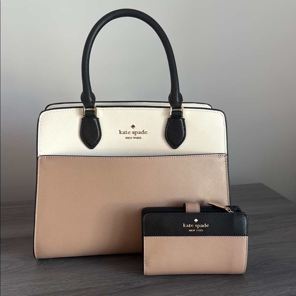 Kate Spade Madison Medium Satchel with Wallet